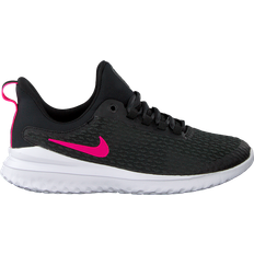 Polyuretan Sneakers Børnesko Nike Renew Rival GS - Black/Racer Pink/Anthracite