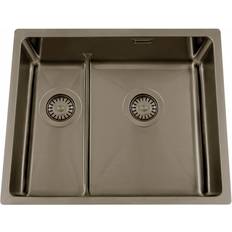 Pronssi Keittiön pesualtaat Nordic Tech Titan 53 KHX Kitchen Sink 578 x 440 mm