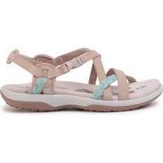 Cuero Sintético Sandalias Skechers Vacay - Taupe