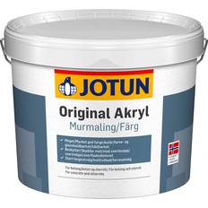 Betongfärger Målarfärg Jotun Original Acrylic Betongfärg Vit 3L