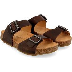 Unisex Kids’ Bio Andrea T-Bar Sandals - Brown