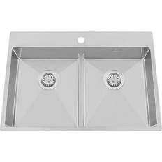 Nordic Tech Radius 80 KX Kitchen Sink 745 x 440 mm