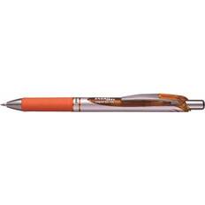 Pentel EnerGel Xm Retractable Gel Pen Orange 12-pack