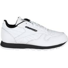 Reebok Junior Classic Leather - White/White/Silver Metallic