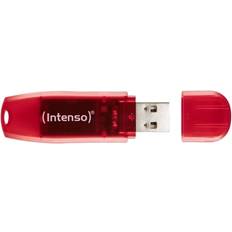 Intenso 3502491 Chiavetta Usb 2.0 128Gb Rosso