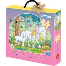 Kärnan Træ Puslespil Kärnan Unicorns 25 Pieces
