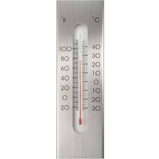 Nature Aluminium Wandthermometer 7 x 1 x 23 cm