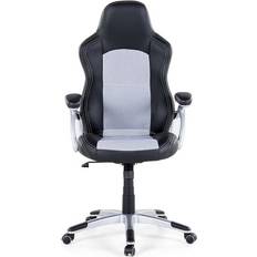 Beliani Explorer Gaming Chair - Black/Grey/Silver