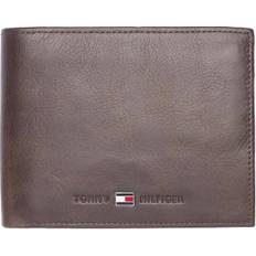 Tommy Hilfiger Leren Portemonnee - Donkerbruin