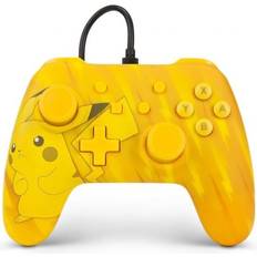 PowerA Manette Nintendo Switch filaire Pokémon Pikachu Jaune