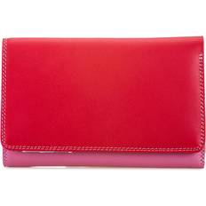 Medium Tri Fold Wallet - Ruby