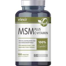 MSM Vitamiinit ja Mineraalit Elexir Pharma MSM + C Vitamin