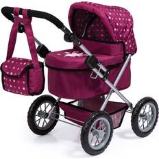 Dockvagn bayer design trendy Bayer Trendy Dolls Pram with Shoulder Bag