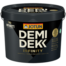 Jotun Vattenburna Målarfärg Jotun Demidekk Infinity Träskydd Vit 2.7L