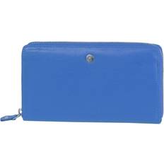 Greenburry Spongy Nappa Leather Ladies Wallet - Inkblue