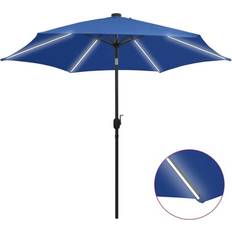 Vert Parasols vidaXL Parasol with LED 47367 300cm