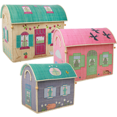 Rice Toy Baskets House Theme 3-pack