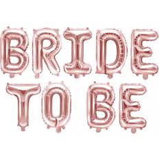 Folieballonger PartyDeco Foil Ballon Bride to Be Rose Gold