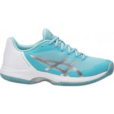 Gummi Schlägersportschuhe Asics Gel-Court Speed Clay W - Porcelain Blue/Silver/White