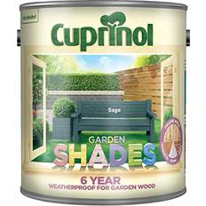 Paint Cuprinol Garden Shades Wood Paint Sage, Sunny Lime, Willow,Seagrass 1L