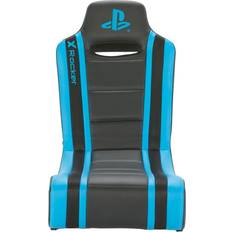 Chaises de jeu X-Rocker Fauteil bascule Gaming Sony Geist Noir et Bleu