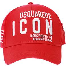 DSquared2 Women Accessories DSquared2 Embroidered Baseball Cap - Red