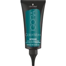 Turquoise Semi-Permanent Hair Dyes Schwarzkopf Igora ColorWorx Intense Turquoise 100ml