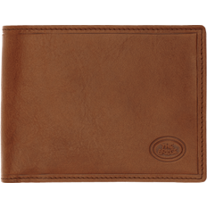 Men's Wallet - Brown/Gold