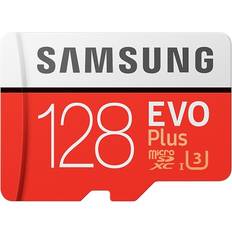 Memory Cards & USB Flash Drives Samsung Evo Plus 2020 microSDXC MC128HA Class 10 UHS-I U3 128GB