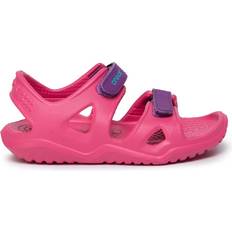 Crocs Sandaler Crocs Kid's Swiftwater River Sandal - Paradise Pink/Amethyst