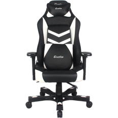 White clutch Clutch Chairz Shift Series Charlie Gaming Chair - Black/White