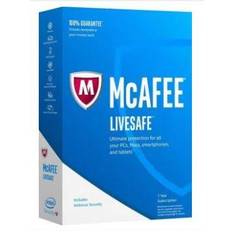 Software de Oficina McAfee LiveSafe 2024 Dispositivos ilimitados