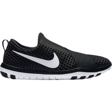 Dame - Slip-on Træningssko NIKE Free Connect W - Black/White