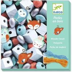 Small Animals Wooden Beads