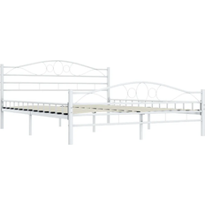 160cm - Metaal Bedframes vidaXL Steel 85cm