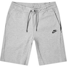 Nike tech fleece grey men Nike Tech Fleece Shorts Men - Dark Grey Heather/Dark Grey/Black