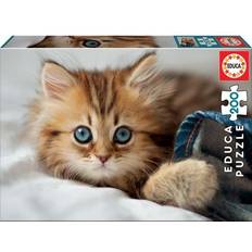Pussel 200 bitar Educa Kitten 200 Bitar