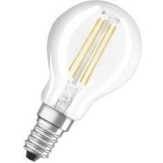 LEDVANCE OSRAM LED E14 P40 4W filamento 840 470lm 3 ud transparente