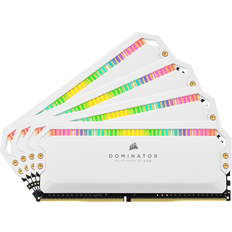 Corsair Dominator Platinum RGB 32GB (4 x 8GB) 288-Pin PC RAM DDR4 3200 (PC4 25600) Desktop Memory Model CMT32GX4M4C3200C16W