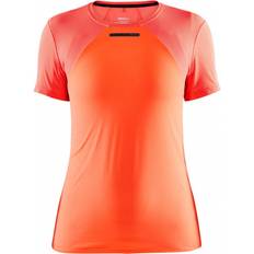 Craft Vent Mesh SS T-shirt Women - Shock