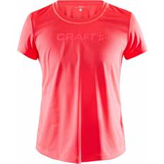 Tops Craft Core Essence SS Mesh Tee - Pink - Female