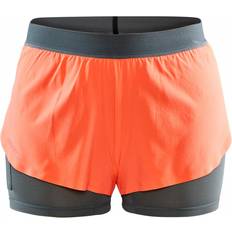 Juoksu - Oranssi Shortsit Craft Vent 2in1 Racing Shorts - Red