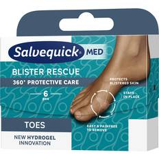 Salvequick Skavsårsplåster Salvequick Blister Rescue Toes 6-pack