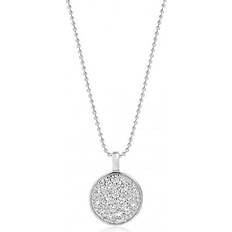 Sif Jakobs Novara Pendant Necklace - Silver/White