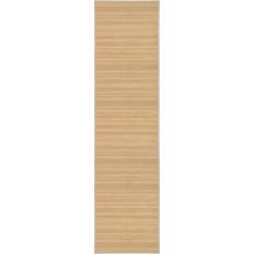 Bamboo Carpets vidaXL Bamboo Natural, Brown 80x300cm