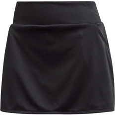 Tenniskjolar med fickor adidas Club Skirt Women - Black/Matte Silver/White