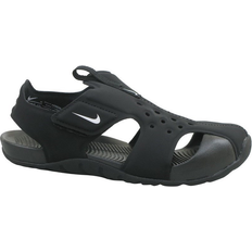 Foam Sandals Children's Shoes NIKE Sunray Protect 2 PS - Black/White