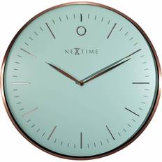 Zilver Wandklokken Nextime Glamour