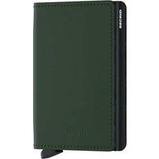 Groen Kaarthouders Secrid Slimwallet - Matte Green/Black