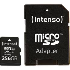 256 GB Memory Cards Intenso Premium microSDXC Class 10 UHS-I U1 45MB/s 256GB +adapter